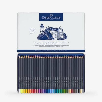 Faber-Castell : Goldfaber : Coloured Pencil : Metal Tin Set of 36