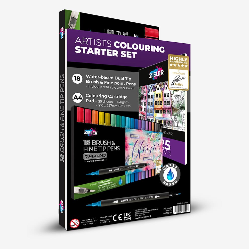 Zieler : Artists Colouring Starter Set : Set of 20