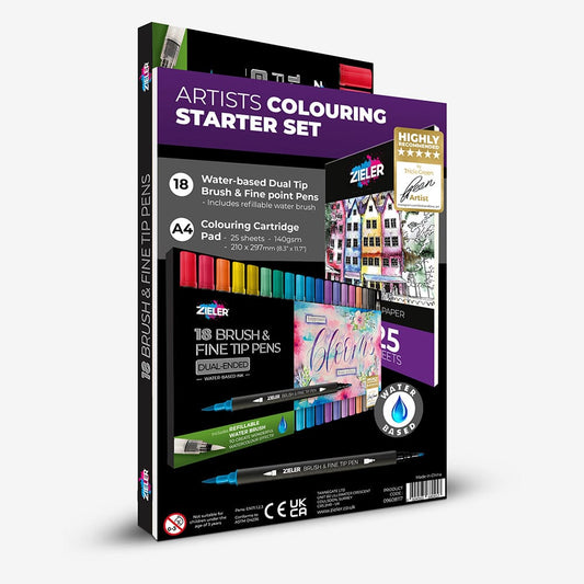 Zieler : Artists Colouring Starter Set : Set of 20
