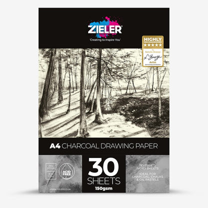 Zieler : Charcoal & Pencil Drawing : Starter Set : Set of 37