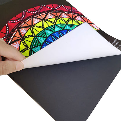 Zieler : Paint Markers : Starter Set : Vibrant Colours : Set of 8 with Pad