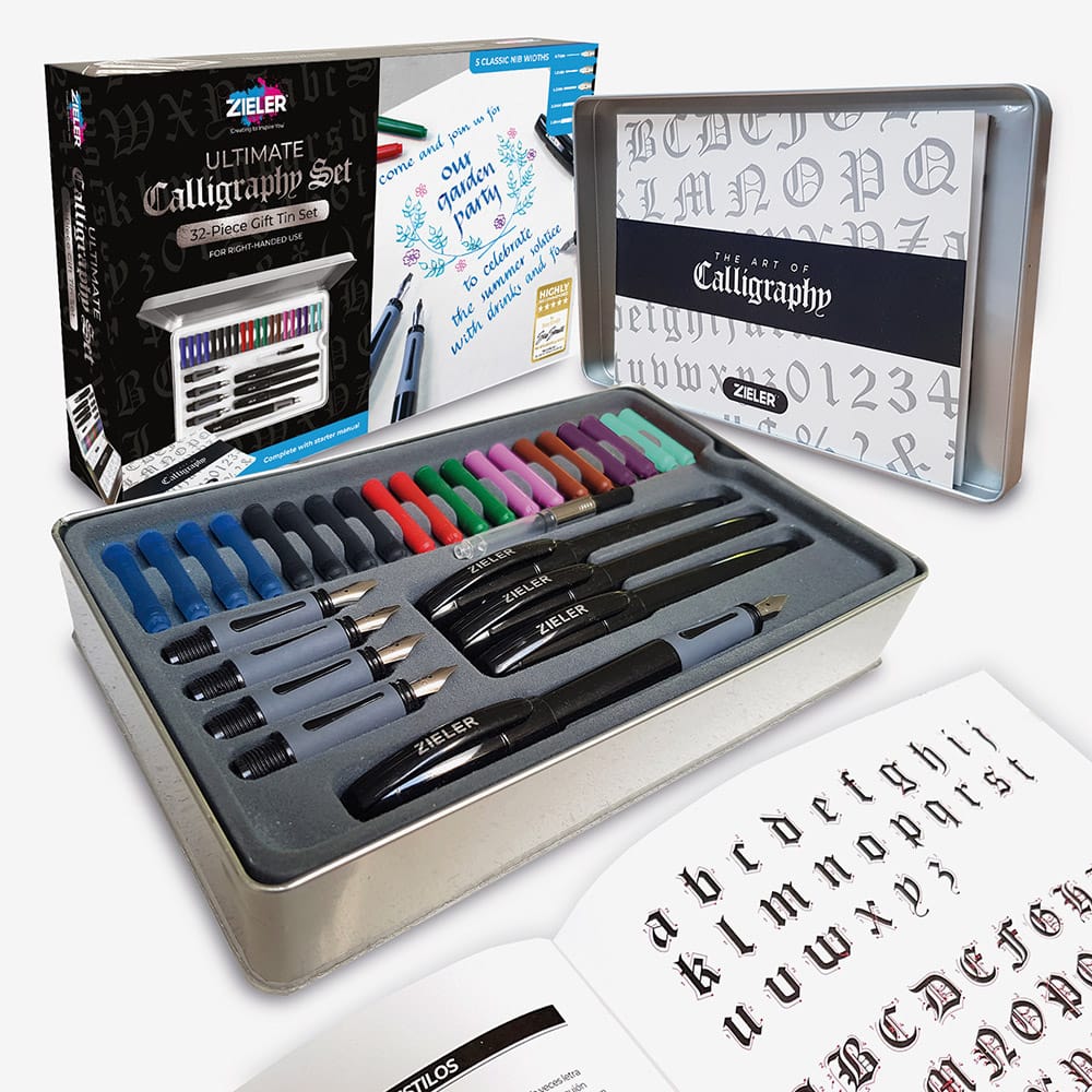 Zieler : Ultimate Calligraphy Set : Set of 32
