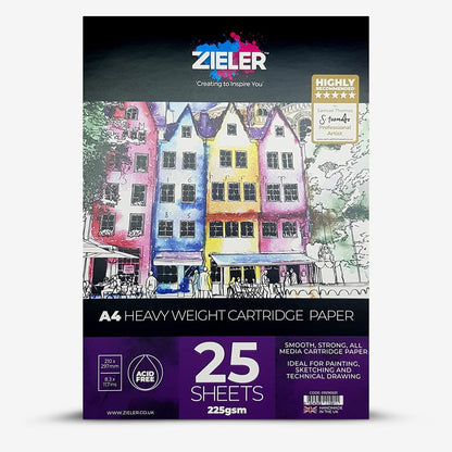 Zieler : Watercolour & Sketching Pencil : Starter Set : Set of 38