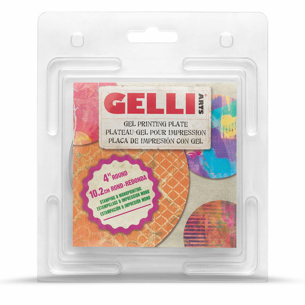 Gelli Arts : Gel Printing Plate : Round