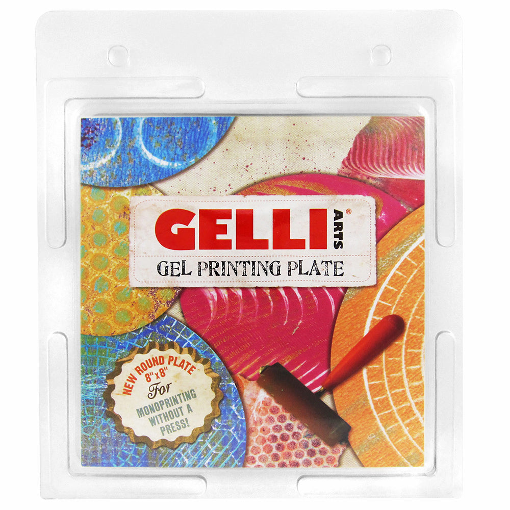 Gelli Arts : Gel Printing Plate : Round