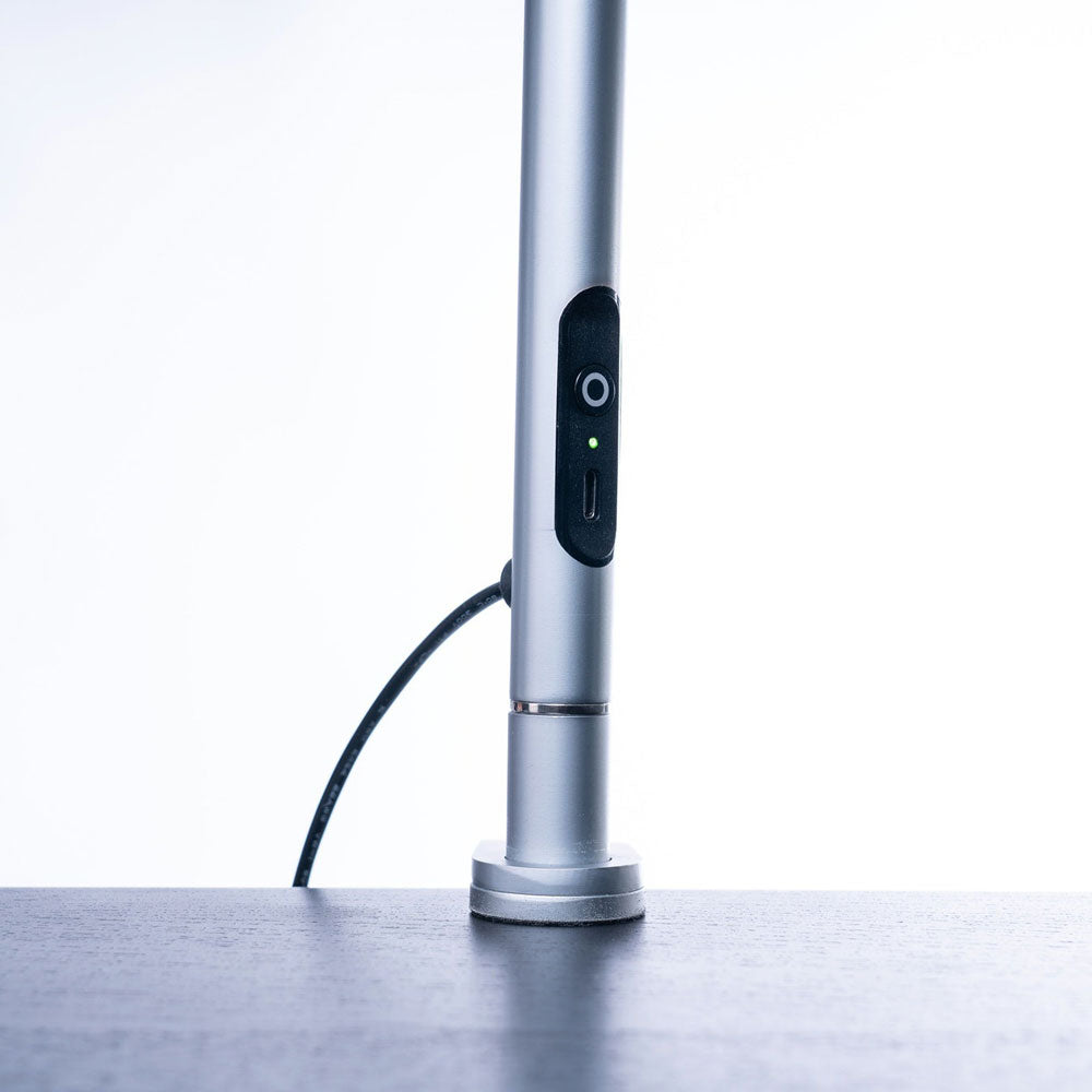 Daylight Lighting : Slimline 4 : Table Lamp : Ice Grey