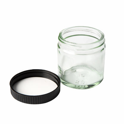 Studio Essentials : Empty 60ml Glass Jar with lid