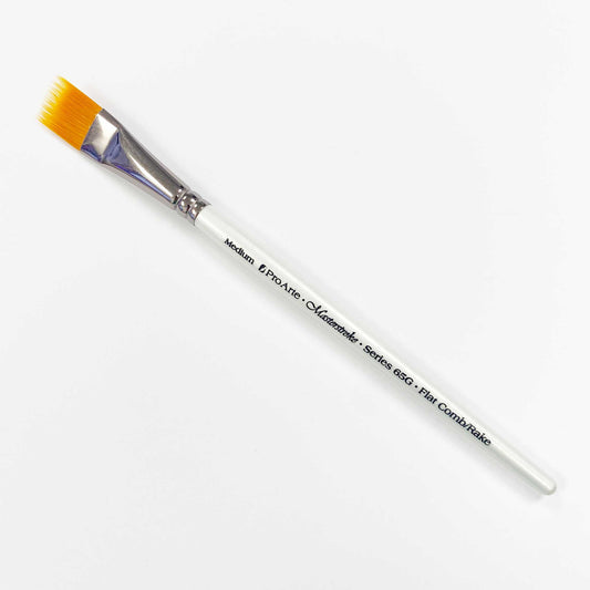 Pro Arte - Terry Harrison Masterstroke Flat Comb/Rake Brush Series 65G - Medium