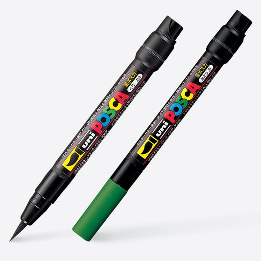 Uni : Posca Marker : PCF-350 : Brush Tip