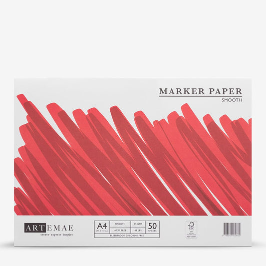Artemae : Marker Pad : A4 : 75gsm : 50 Sheets
