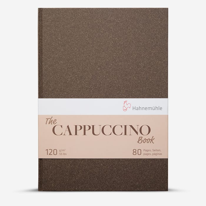 The Hahnemühle 'Cappuccino' Book - 120gsm - 80 Pages - A4