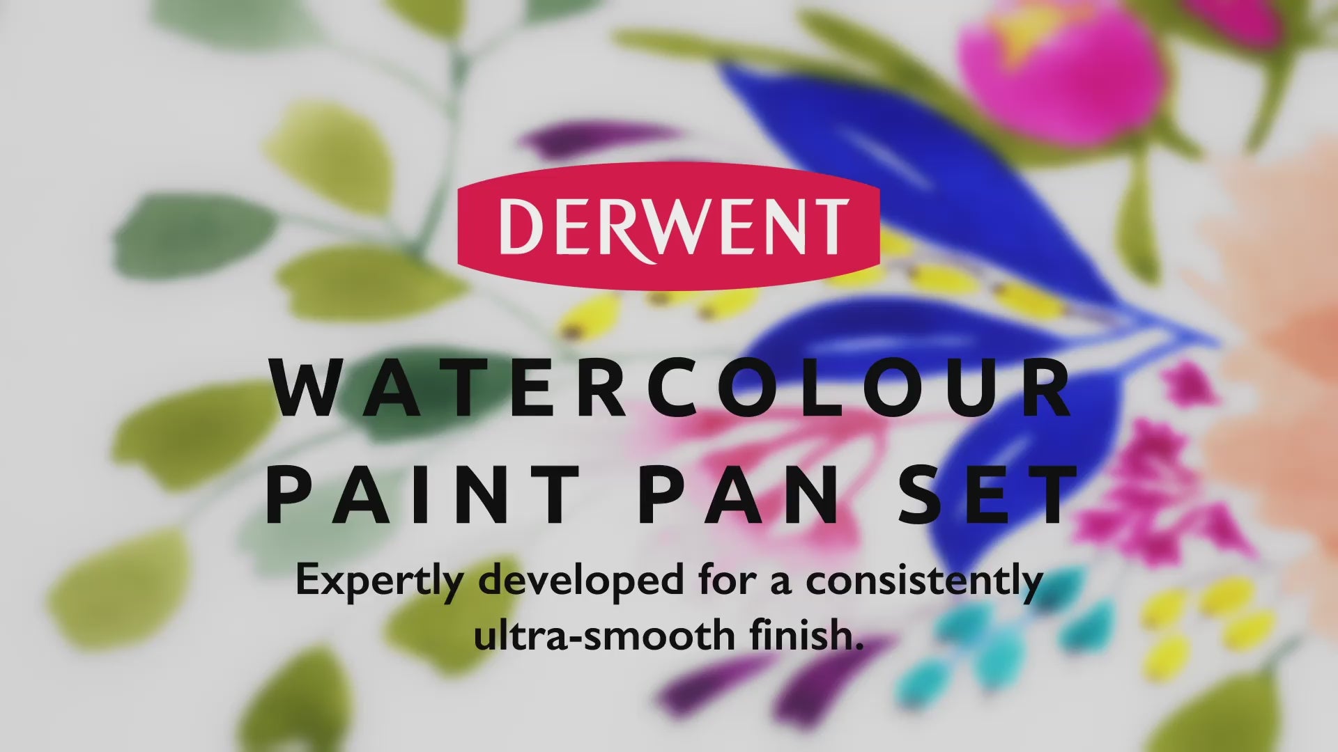 Derwent Watercolour Paint Pan Set of 12