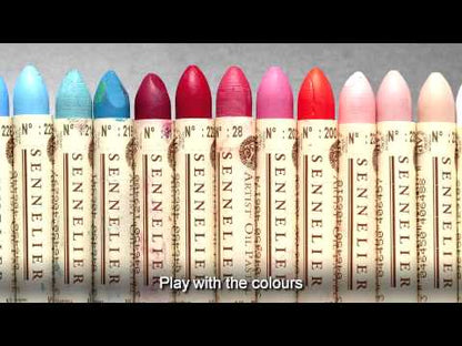 Sennelier Oil Pastels - Wooden Box Set of 125