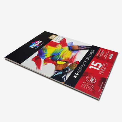 Zieler : Acrylic Pad : 300gsm : 15 Sheets