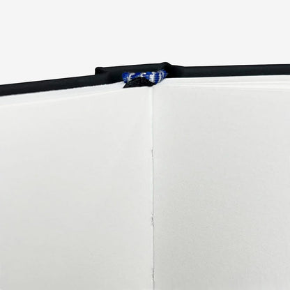 Zieler : Sketchbook Journal : 140gsm : 207x140mm : 80 Sheets : Landscape : Black