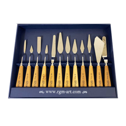 RGM Palette Knives Box of 12