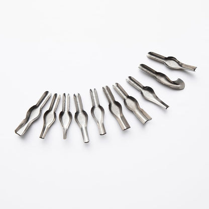 Essdee Lino Cutters & Handle Set (10 Cutters)