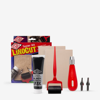 Essdee Linocut Taster Kit - Set of Assorted Printmaking Supplies