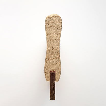 Studio Essentials : Wooden Squeegee With Clear Rubber : 215mm Long