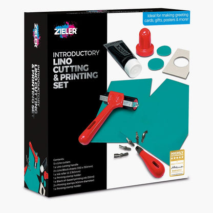 Zieler : Introductory Lino Cutting & Printing Set