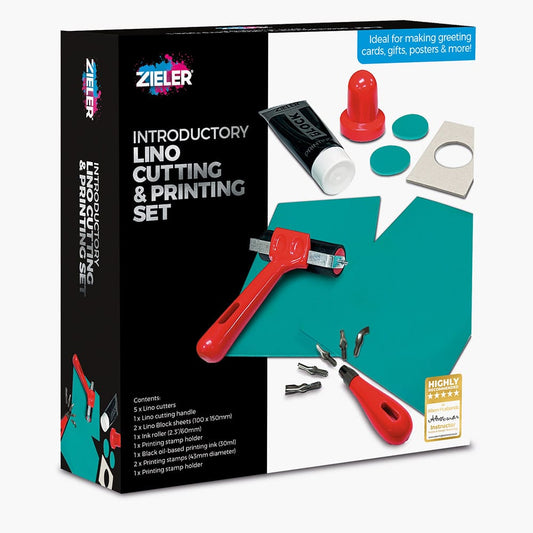 Zieler : Introductory Lino Cutting & Printing Set