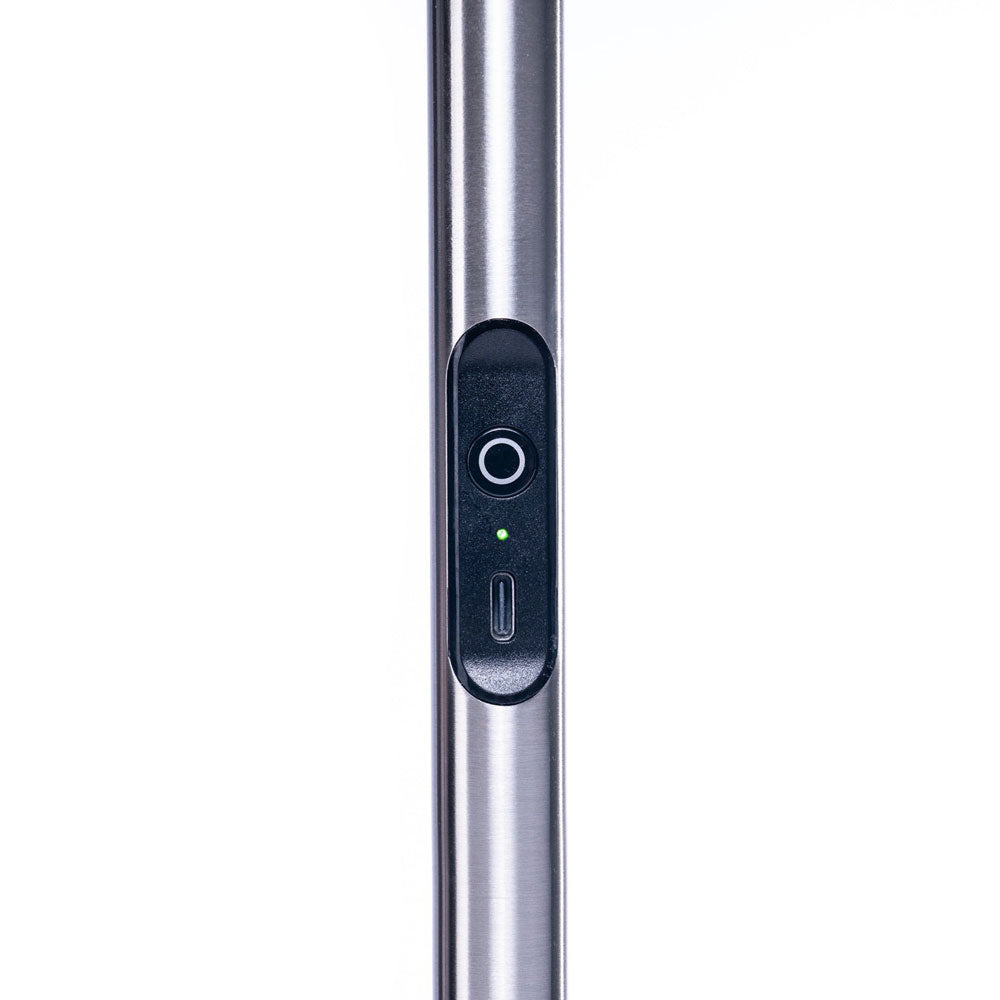 Daylight Lighting : Slimline 4 : Table Lamp : Brushed Steel