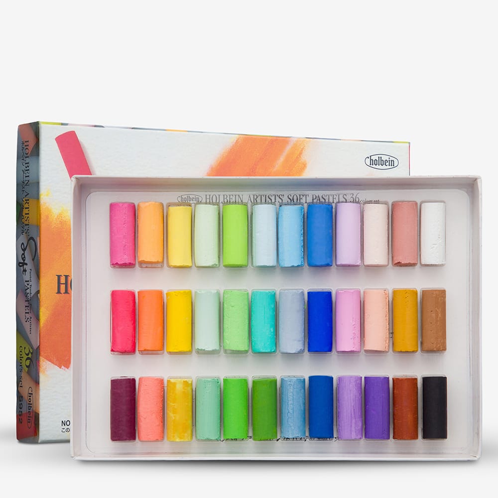 Holbein : Soft Pastel : S952 : Set of 36