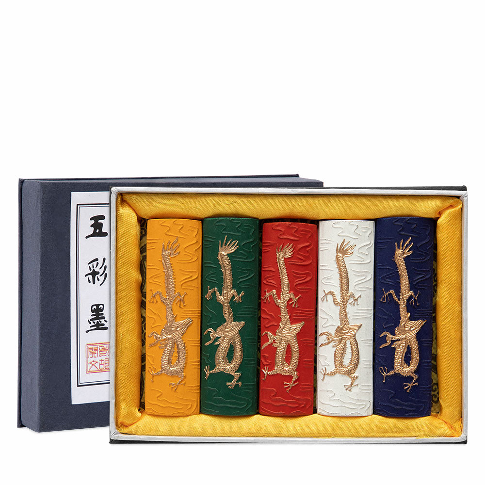 Studio Essentials : Chinese Painting : Coloured Ink Stick : Pack of 5