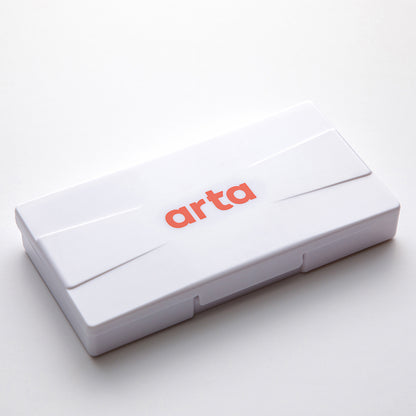 Arta : Watercolour : Half Pan : Pocket Box Set : 12 Half pans and Brush