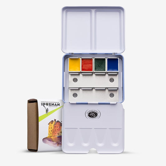Roman Szmal : Aquarius : Mini Urban Sketchers : Half-Pan : Limited Edition : USK Symposium 2025 Set of 4