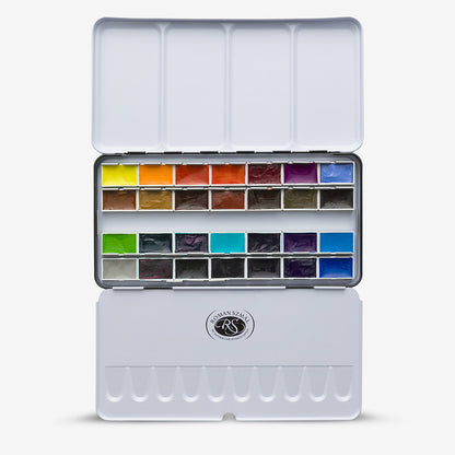 Roman Szmal : Aquarius : Watercolour Paint : Full Pan : Andrzej Gosik : 2026 Edition Metal Tin : Set of 28
