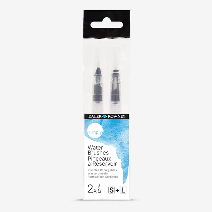 Daler-Rowney : Simply : Water Brush Pens : Set of 2