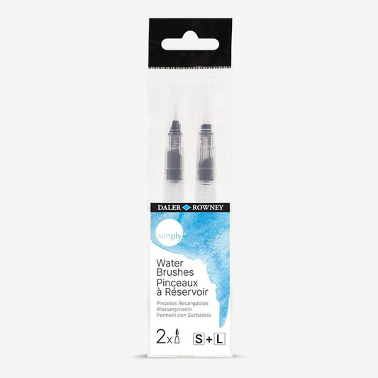 Daler-Rowney : Simply : Water Brush Pens : Set of 2