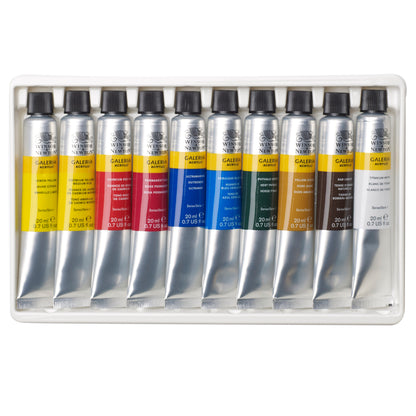 Winsor & Newton Galeria 10 Tube set Small - 20ml