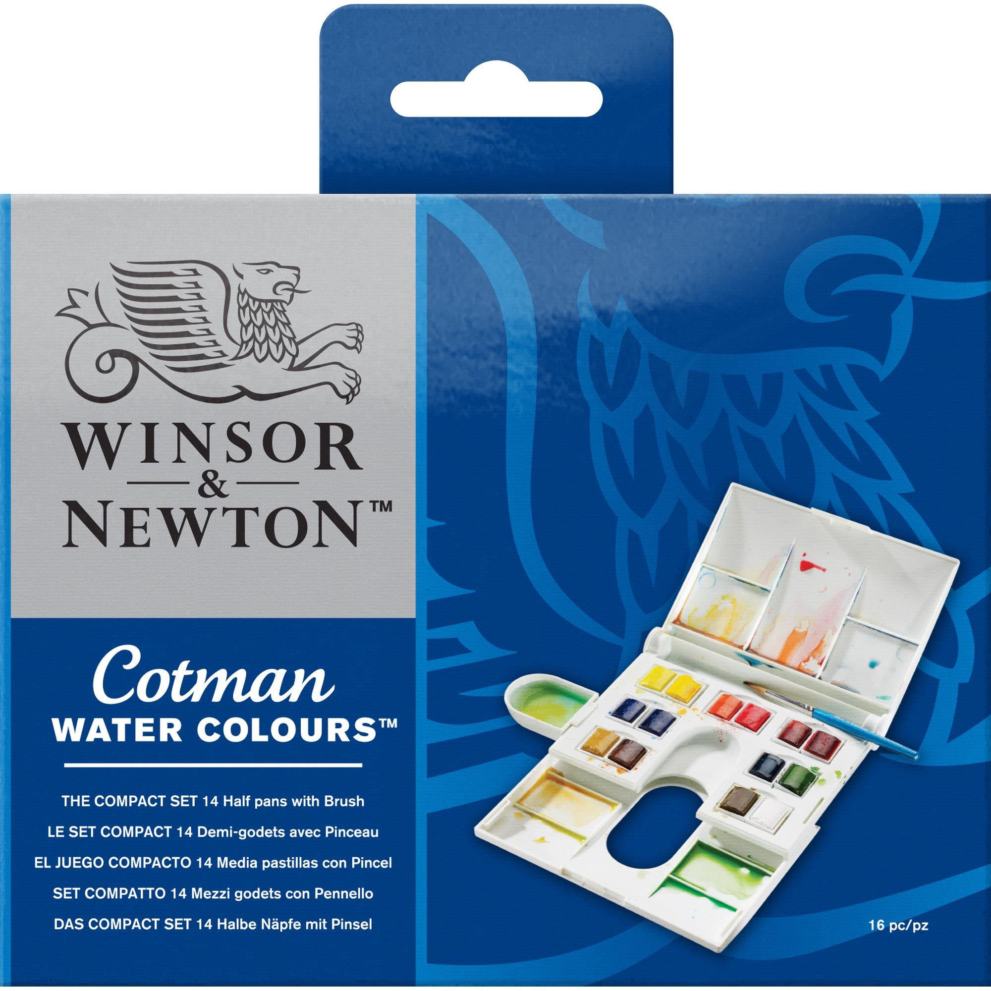 Winsor & Newton Cotman Watercolours Compact Field Set
