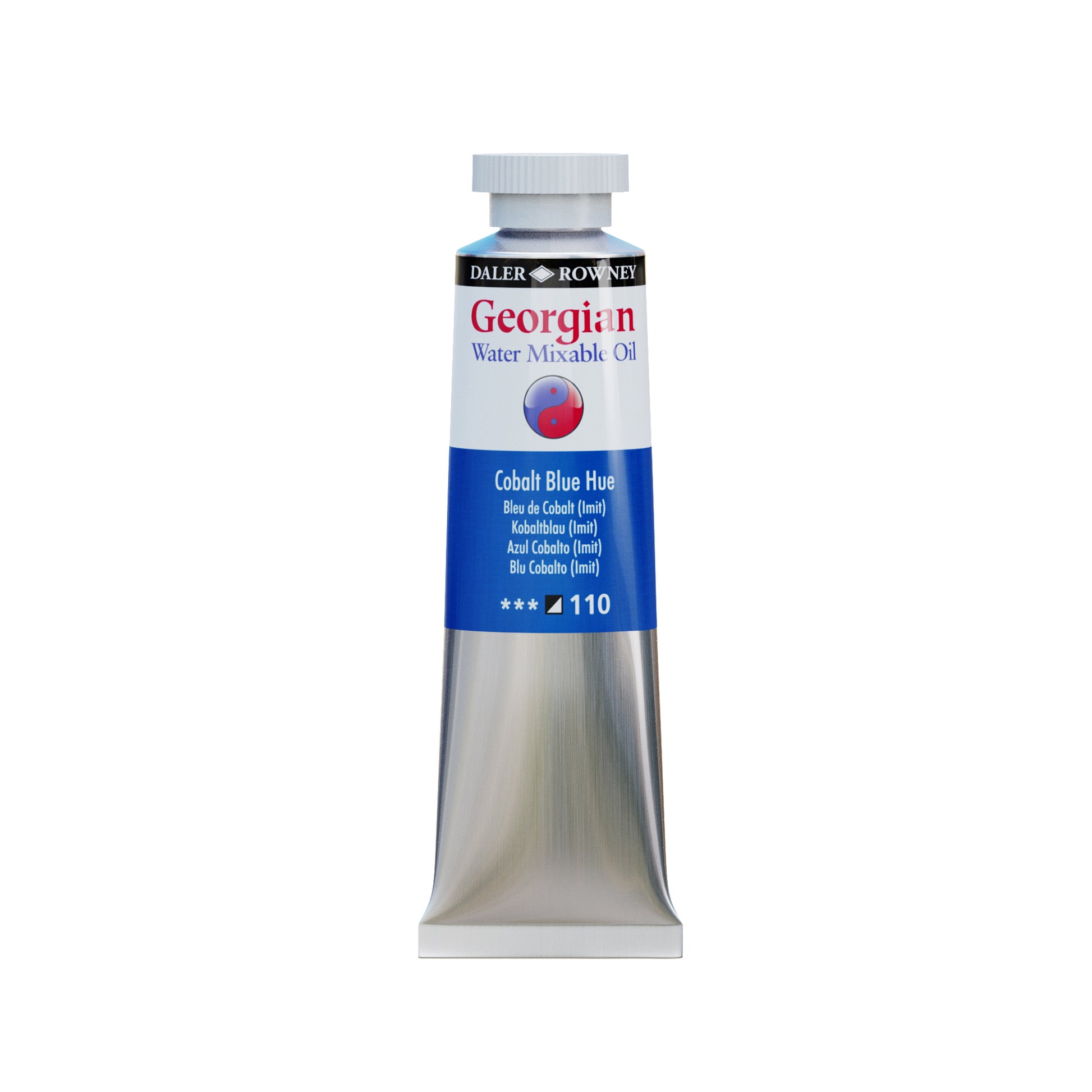 Daler-Rowney Georgian Water Mixable Oil Colours - 37ml - Cobalt Blue Hue