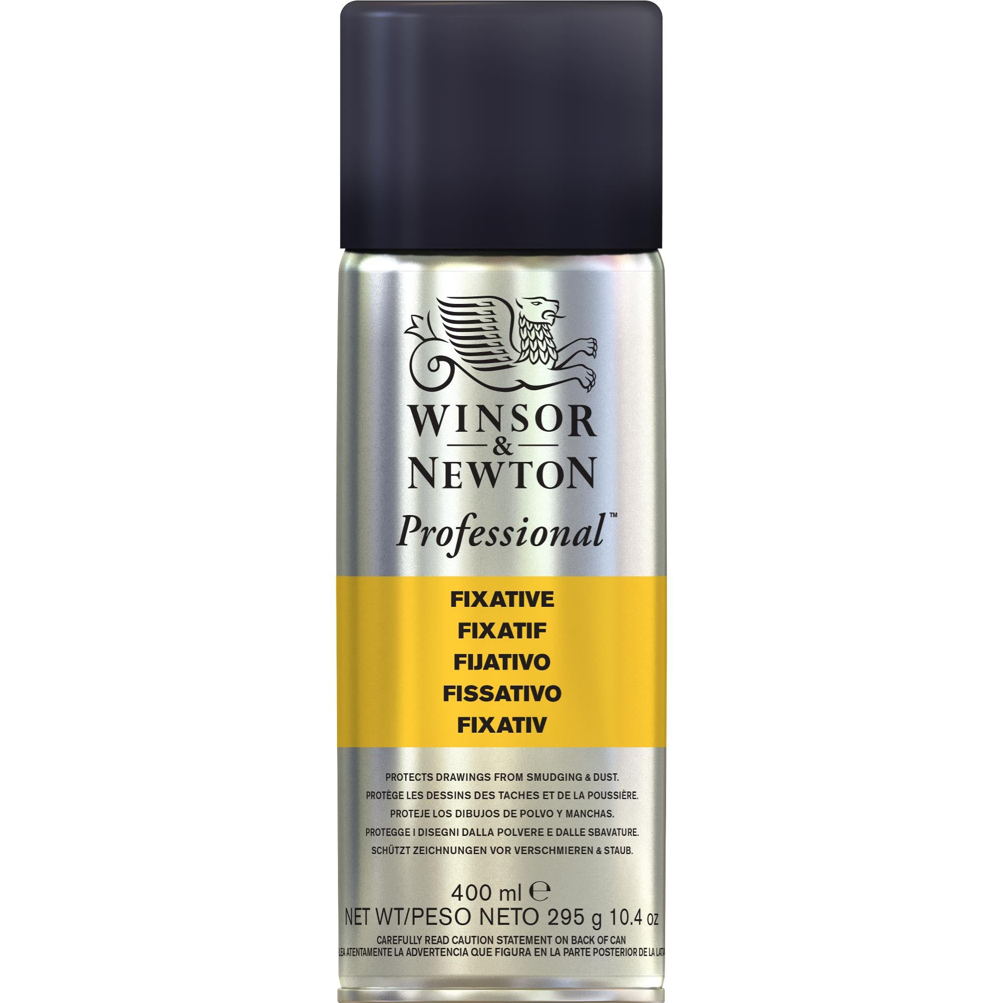 Winsor & Newton Professional Fixative is perfect protection for your charcoal, pencil, pastel and chalk drawings.
