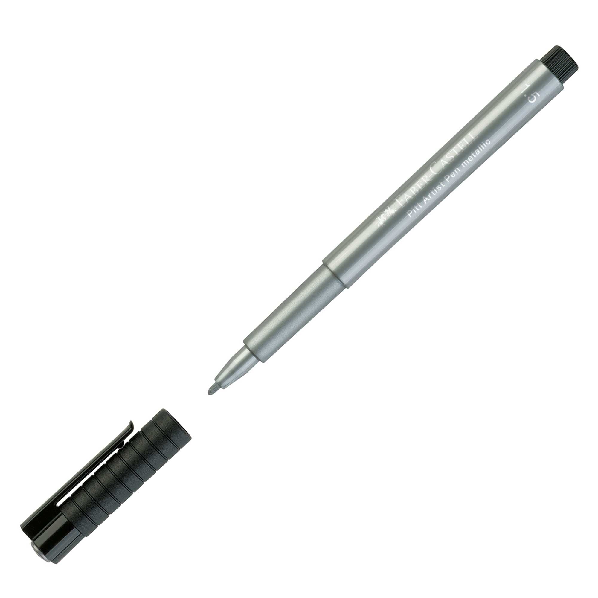 Faber-Castell Pitt Artist Pen Metallic - Silver