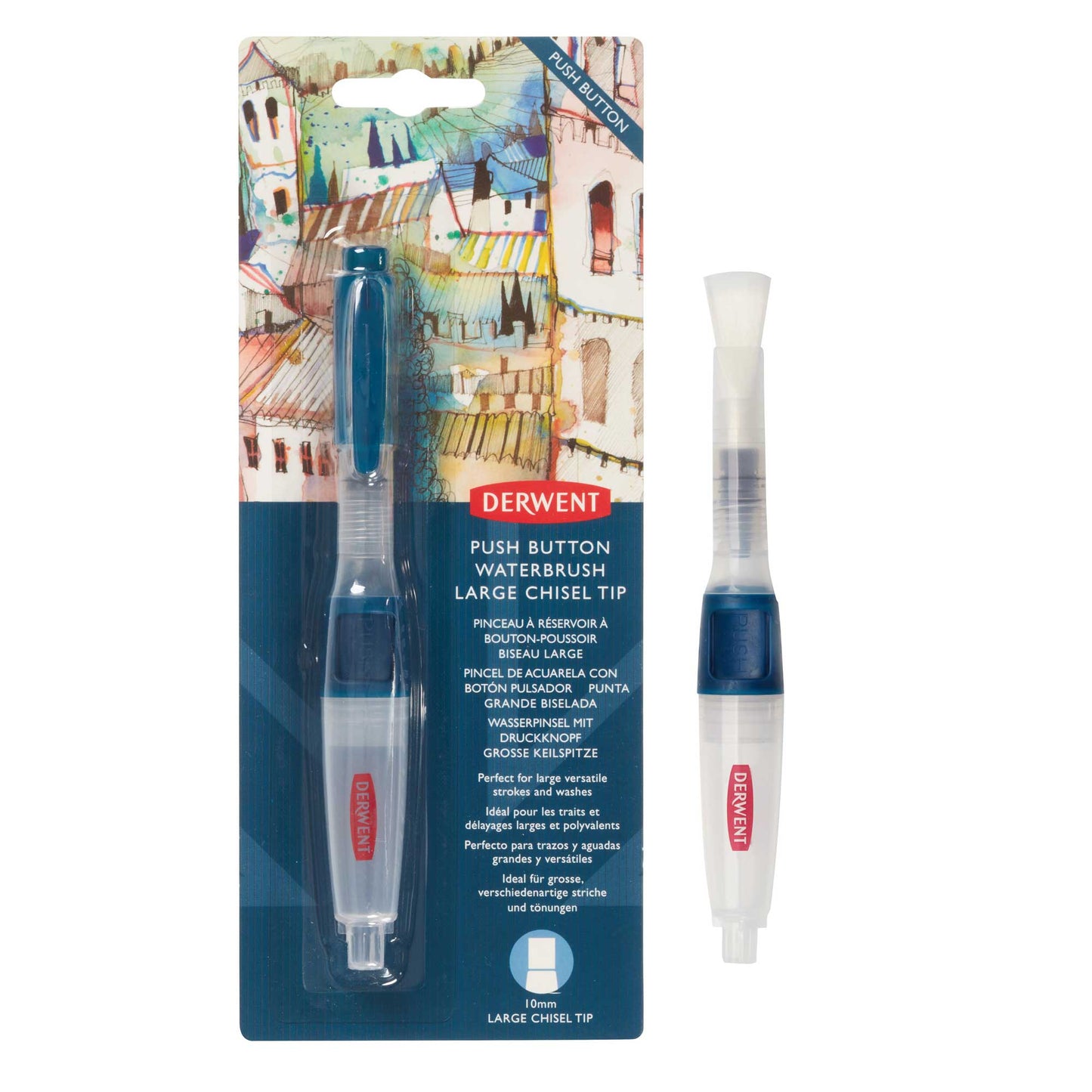Derwent Push Button Waterbrush