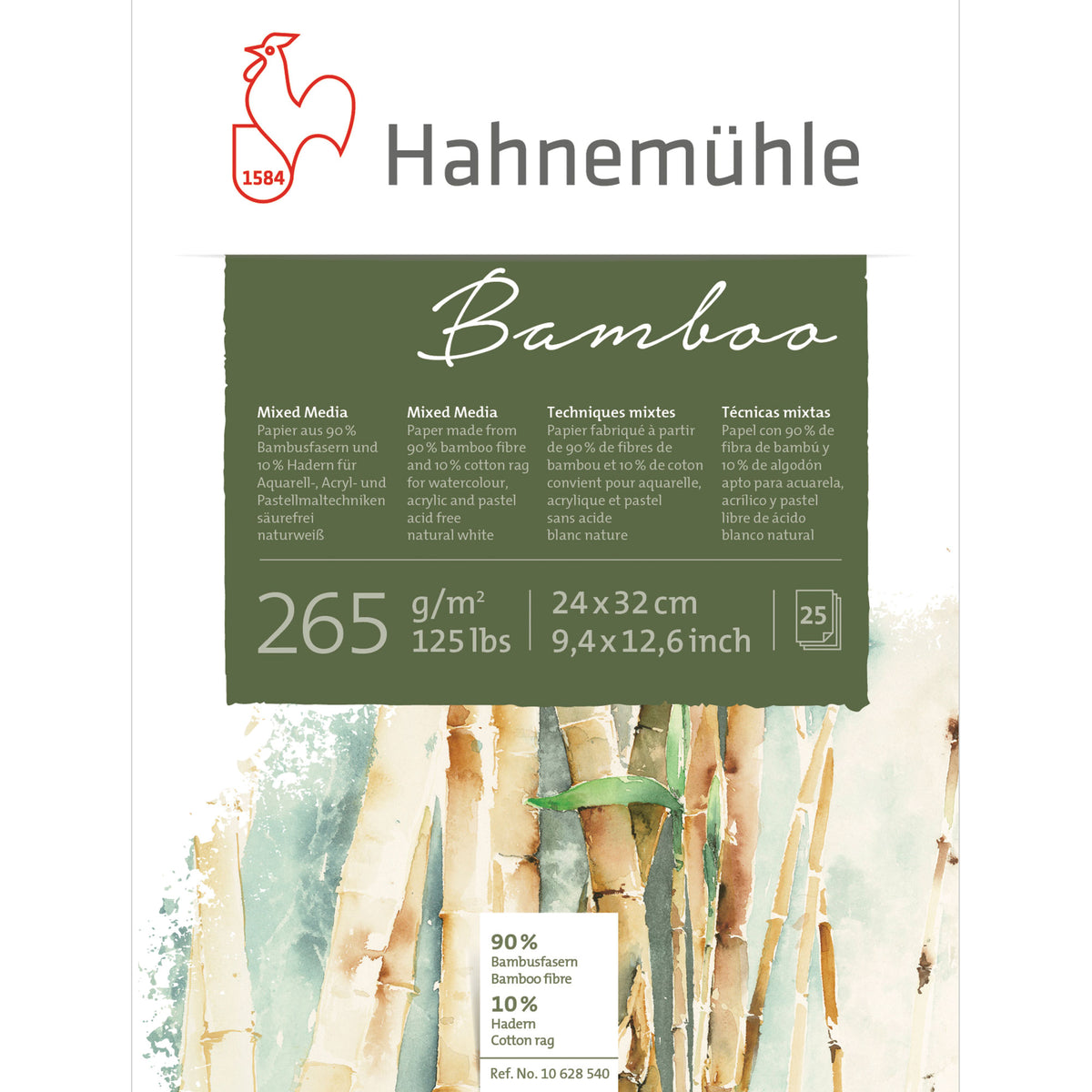 Hahnemühle Bamboo Mixed Media Paper Pads - 24x32cm