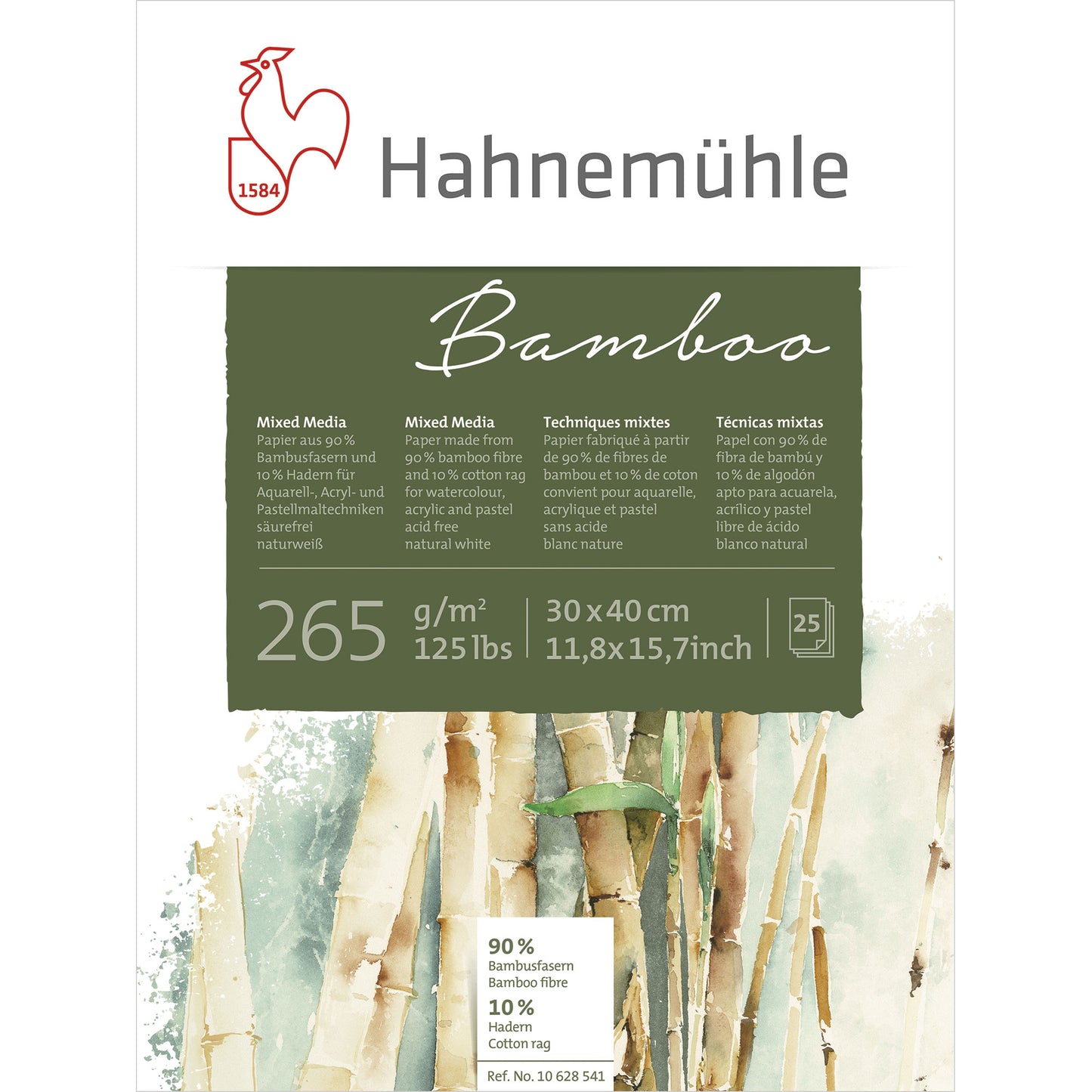 Hahnemühle Bamboo Mixed Media Paper Pads - 30x40cm