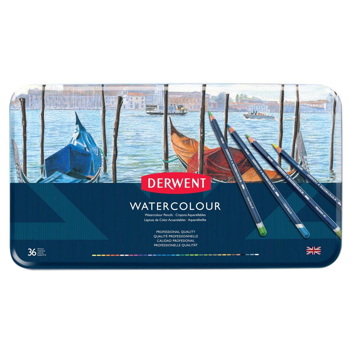 Derwent Watercolour Pencils - Set of 36