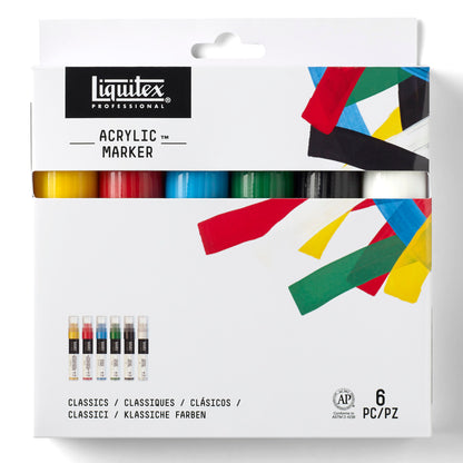 Liquitex Paint Marker Set 6 Box