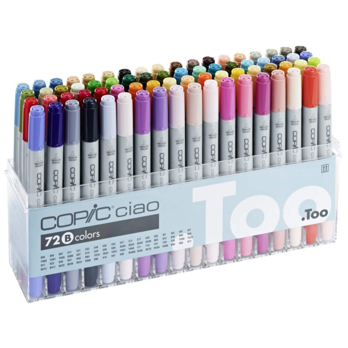 COPIC Ciao Marker Set of 72 Colours Set B