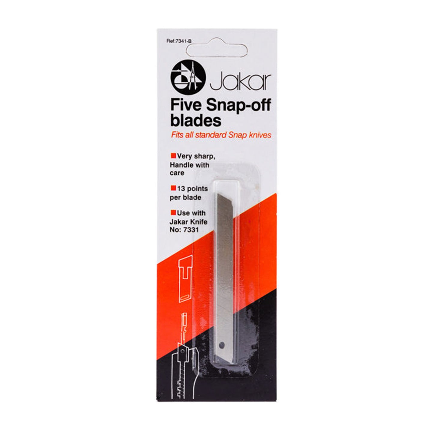 Jakar Five SMALL Snap-off Blades