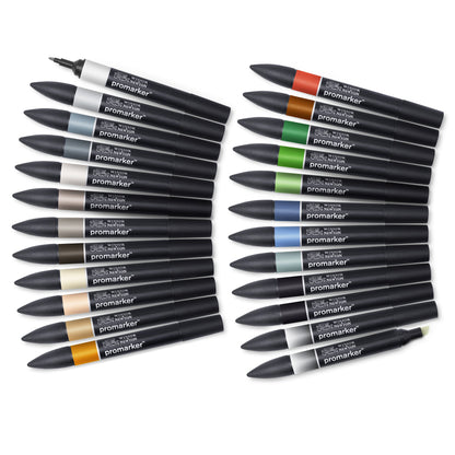Winsor & Newton Promarker 24 Architecture Set