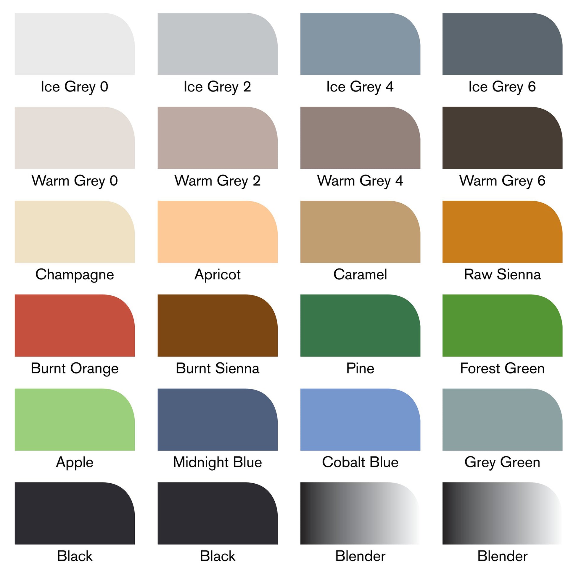 Winsor & Newton Promarker 24 Architecture Set