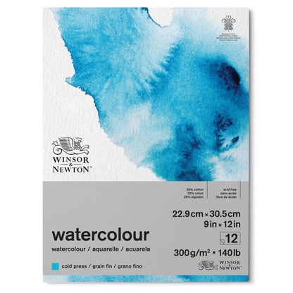 Winsor & Newton Watercolour Gummed Pads - 140lb/300gsm