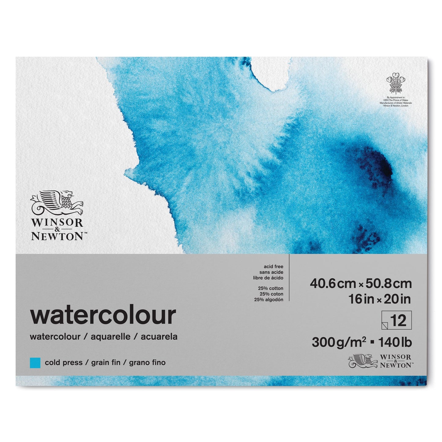 Winsor & Newton Watercolour Gummed Pads - 140lb/300gsm