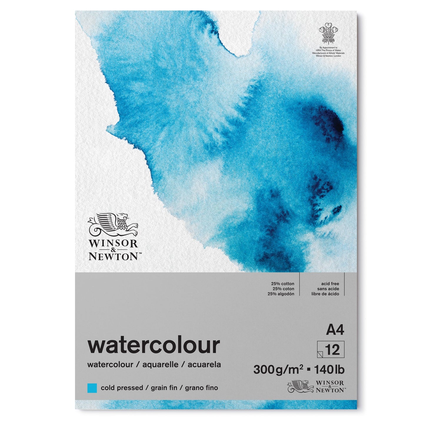 Winsor & Newton Watercolour Gummed Pads - 140lb/300gsm